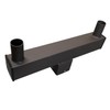 LEDMO Square Double Bullhorn Tenon Adaptor, 2 3/8 in Top