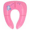 Child Folding Toilet Seat Reusable Non Slip Suction Cups Multifuntional