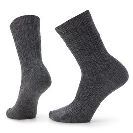 Smartwool Everyday Zero Cushion Merino Wool Cable Crew Socks for Men and Women
