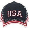 MG Washed Cotton Twill Stars & Stripes USA Ball Cap