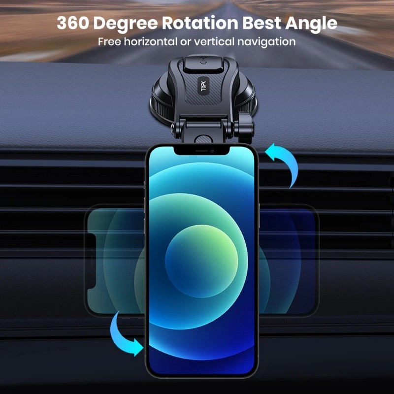 TOPK Mag-Safe Car Mount, Magnetic Phone Holder for Dashboard