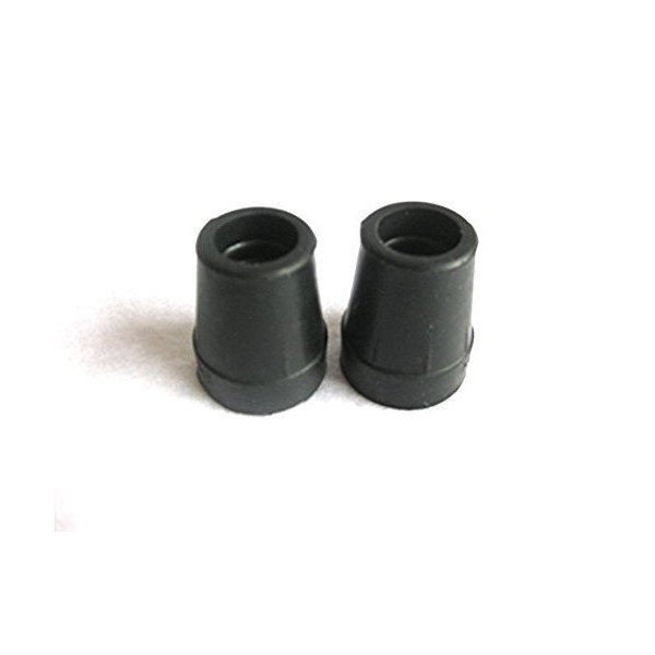 Harvy 1/2" Heavy Duty Black Rubber Replacement Cane Tip. (2 Pack) …