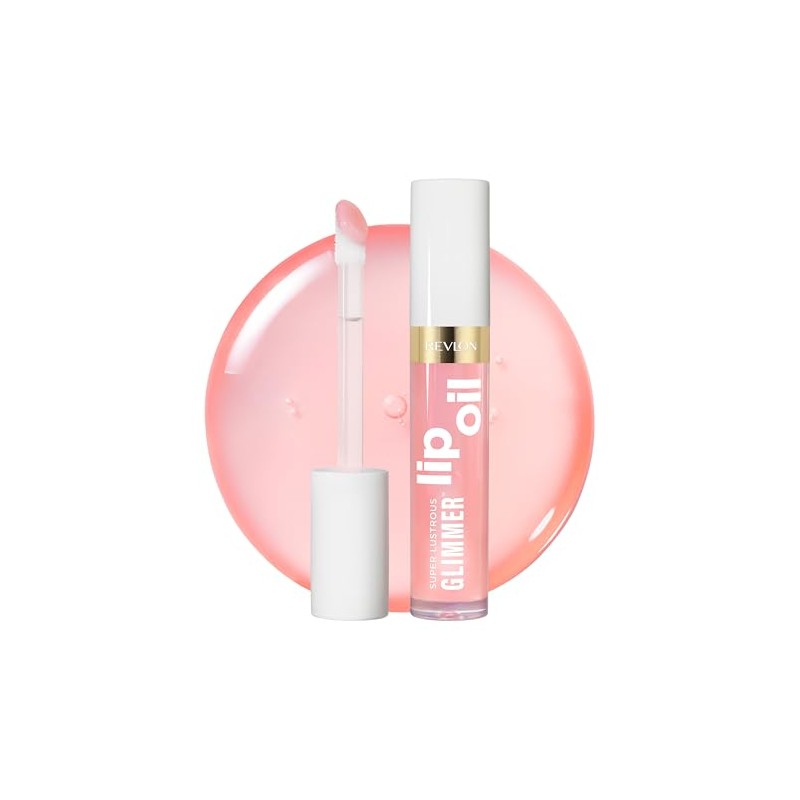 Gloss Revlon Super Lustrous Glimmer Lip Oil Tono Candy Hearts