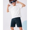GFQLONG Toddler Boy Cotton Shorts, Kids Summer Athletic Pull On