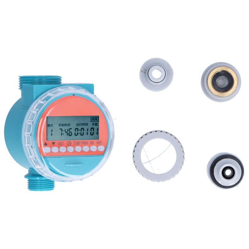G1‑1/4 LCD Water Timer Automatic Spraying Watering Sprinkler Timer with