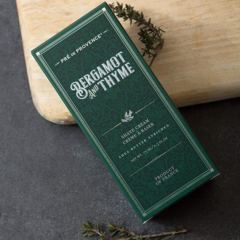 Pre de Provence Bergamot & Thyme Men's Fragrance Collection, Shave