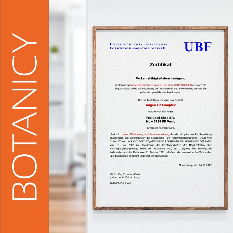 Eyes Fit and Healthy Xanmax – Unique Complex for improved vision eye