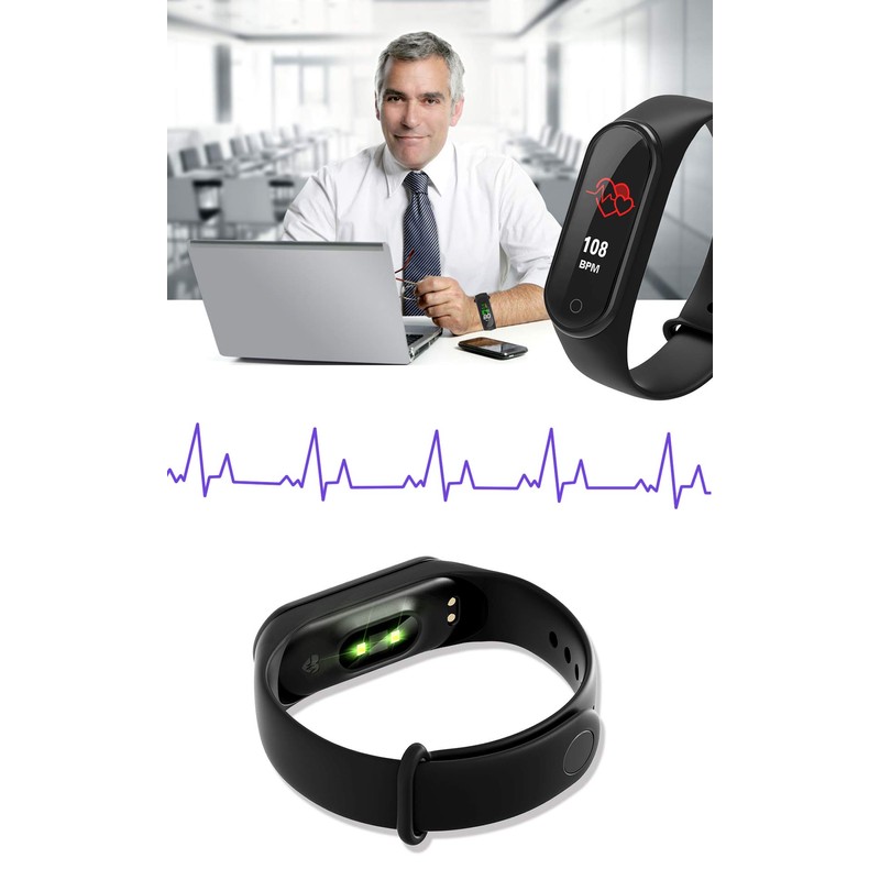 DCU TECNOLOGIC Activity Bracelet, Smart Band, Smart Watch, Touchscreen, IP68,