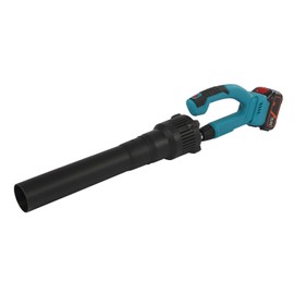 Leaf Blower, 21V Handheld Electric Leaf Blower Cordless Leaf Blower with Battery and Charger 5 Speed Mode for Lawn Care, Snow Blowing & Yard Cleaning