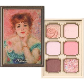 MilleFee (12 Portrait of Jeanne Samary) 6-Color Painting-Inspired Eyeshadow Palette, Eye Makeup Palette