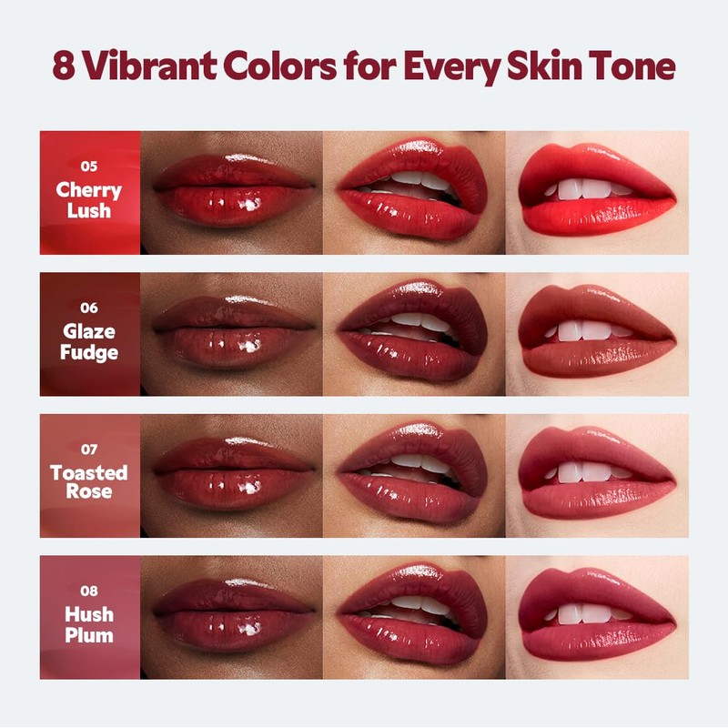 TIRTIR Glow Pop Tinted Lip Oil (01 PEACH MELT)