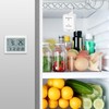 OQIMAX Refrigerator Thermometer Digital Fridge Freezer Thermometer with 2 Sensors