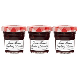 Bonne Maman Raspberry Jam, 1.1 oz (30 g) x 3 Packs