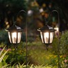 Dynaming 2 Pack Solar Hanging Lights Outdoor, Solar Powered Garden
