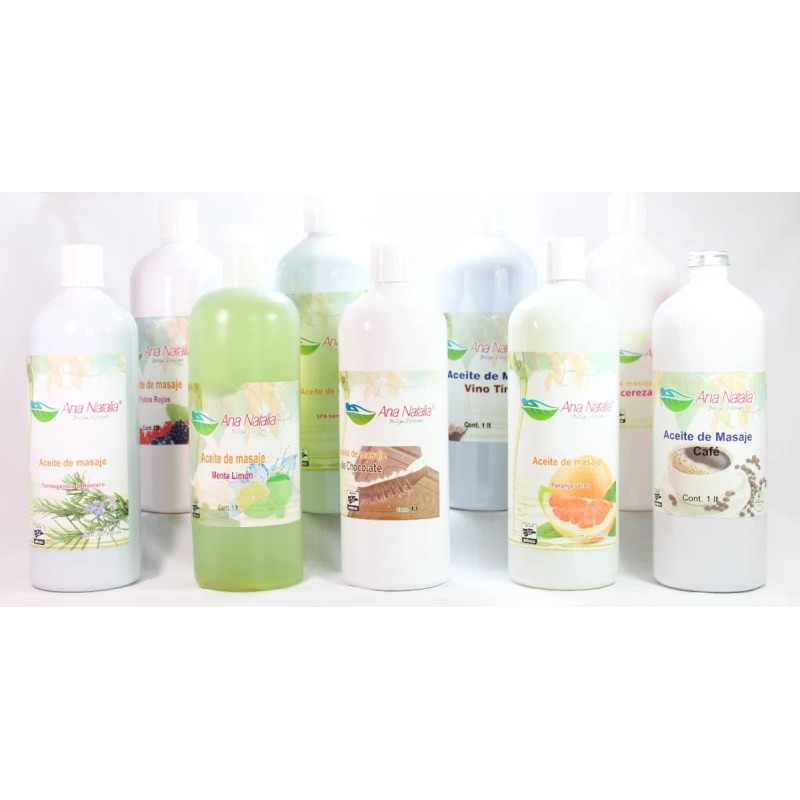 Aceite De Masaje Aroma Lavanda (c/esencia Natural) Spa 1 Lt