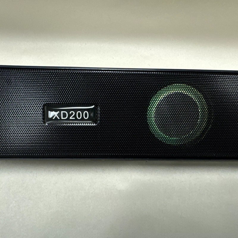 ECPAUTECH XD200 Portable Speaker, Sound Bar, In Black Color With