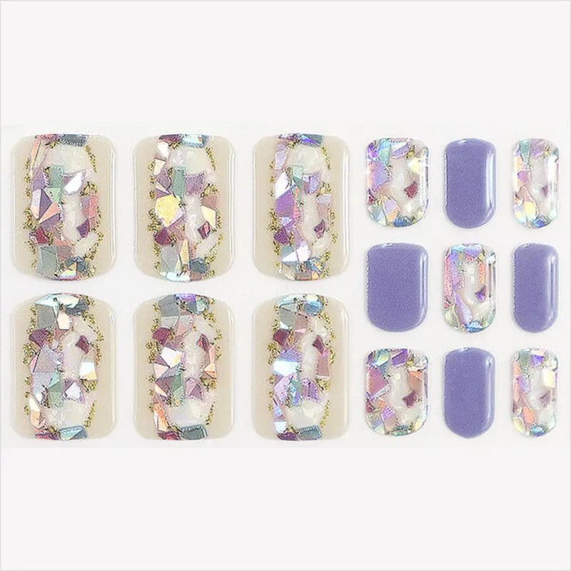 Lisd'or Mauve Vivan Mauve Vivan Gel Nail Seal Foot Nail