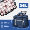Maelstrom Soft Cooler Bag,Collapsible Soft Sided Cooler,55 Cans Beach Cooler,Ice