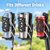 Adjustable Motorcycle Bike Cup Holder Handlebar Mount, Universal Drink Holder