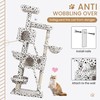 SHA CERLIN 65in Larger Cat Tree Tower Condo for Indoor