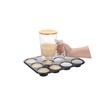 Tescoma Delicia Dough Scoop, Plastic, White/Transparent/Yellow, 17 x 11.8 x