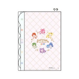 Sunstar Stationery Yes! Pretty Cure 5 GOGO! x Sanrio Characters Die Cut Clear File 5P A 789279 Jesus Cure Five Go Go Collaboration