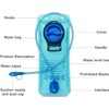 XZSUN Foldable Hydration Bladder, 1L-2L-2.5L-3L Water Bladder Leakproof Water Bag