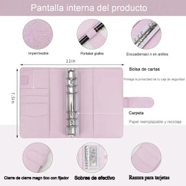 Agenda 2026 MKLqb HHYsy Agenda 2026 101-MKLQB color rosa
