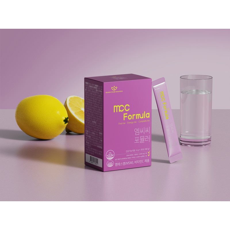 MSM Vitamin Korea MVK MCC Formula MSM Dietary Sulfur Vitamin