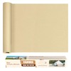 KING MOUNTAIN Canvas Iron on Patch,12"×60",Waterproof 100% Cotton Fabric Repair
