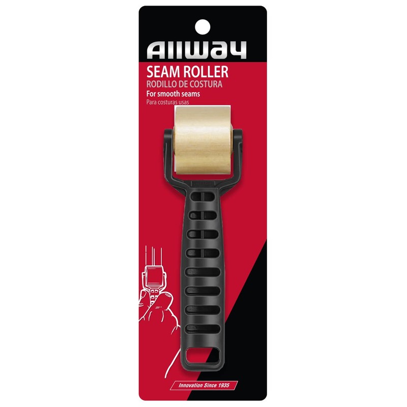ALLWAY SR2 Heavy-Duty Hardwood Seam Roller with Celcon Handle, 1-1/4"