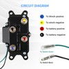 MaySpare 250A Winch Solenoid Relay Contactor 12V Winch Relay for