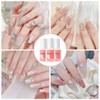 Nail Glue, 3 Bottles Extra Strong (7 g) On Nail
