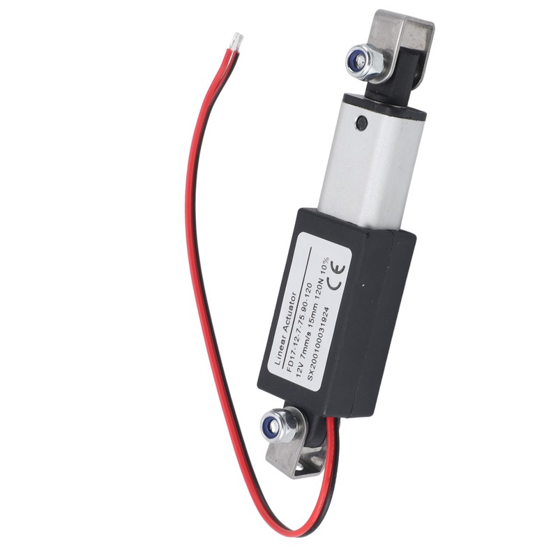 12V Electric Linear Actuator 15mm Stroke 120N Heavy Duty Mini