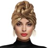 Hair Turbans for Women Fashion Hat Head Coverings Flower Knot
