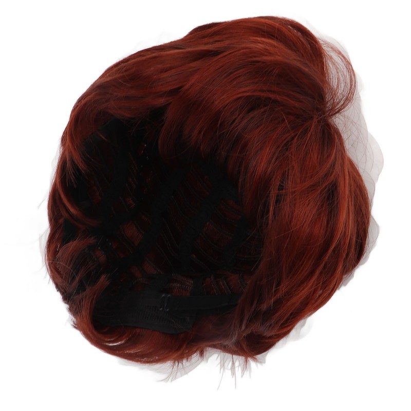 Hair Short Wigs Fashionable Adjustable High Temperature Synthetic Hair Fluffy