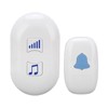 Wireless Doorbell 38 Ringtones 4 Volume Levels Elderly Pager Waterproof