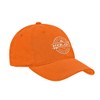 Koloa Surf Thruster Logo Classic Cotton Dad Hat-Neonorange/w