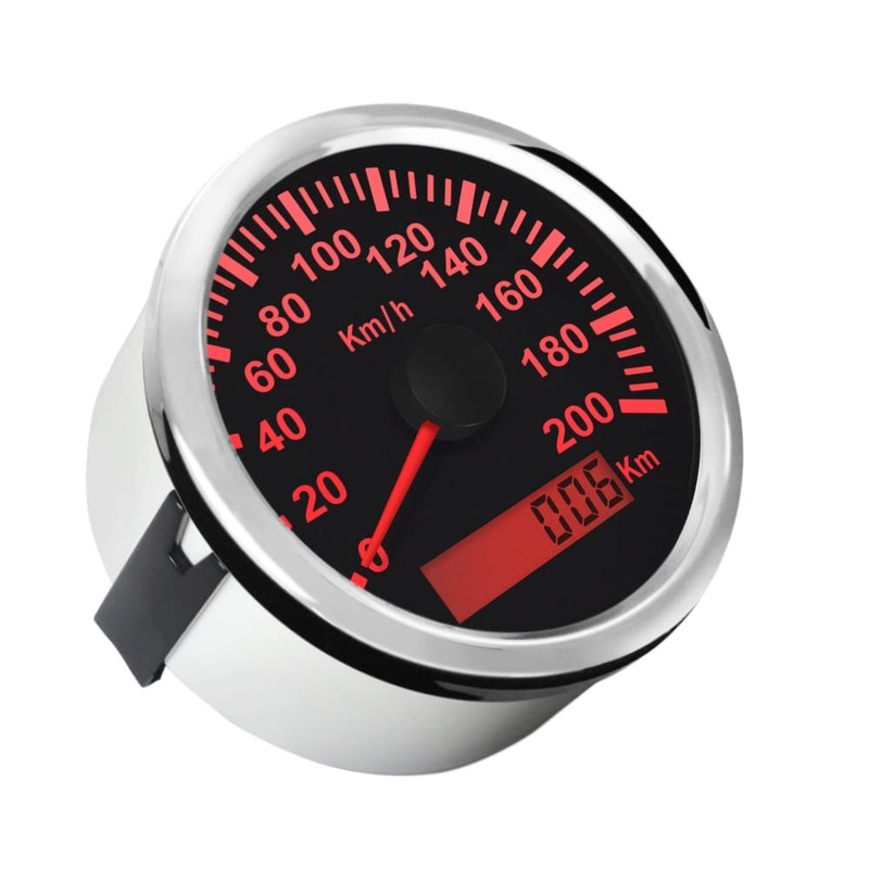 ELING Waterproof GPS Speedometer Odometer 200KM/H for Car Motorbike Buggy
