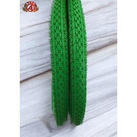 ALTA BICYCLE WIRE BEAD TIRE 26 x 2.125 GREEN HEAVY DUTY DIAMOND TREAD 4PCS