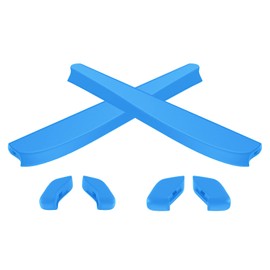 Tintart Kits de goma para auriculares y narizes, compatibles con Oakley Commit SQ, Azul, Talla unica