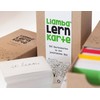 Liamba learning card 500 index cards in practical learning box