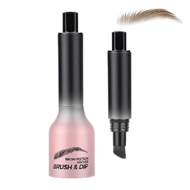 Eyebrow Pencil Brow-Fection Angled Brush & Dip Beauty Brow, Liquid Eyebrow Pen Brow Pencil Natural For Women & Girls, Waterproof & Longlasting (Taupe)