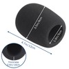 Microphone Covers Foam 1-Pack, High Density Foam Mic Windshield Pop
