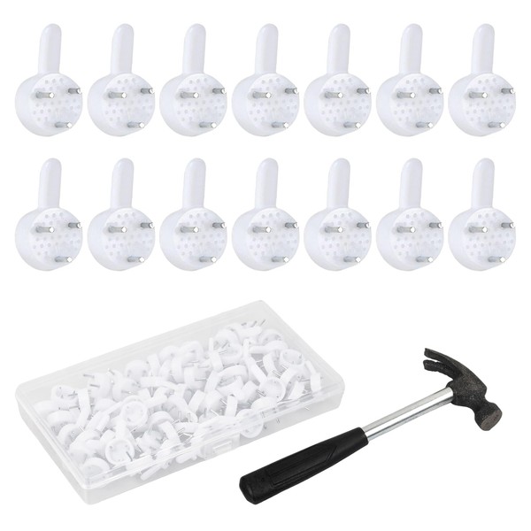 Shengxi Traceless Wall Picture Hooks, 60 Pieces Traceless Picture Frame