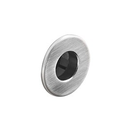 Greenspring Sink Basin Trim Overflow Cover Brass Insert In Hole Round Caps Brushed Nickel