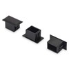 Assmann Electronic AL-BP-LCD Black cable protector Electronic AL-BP-LCD, Black