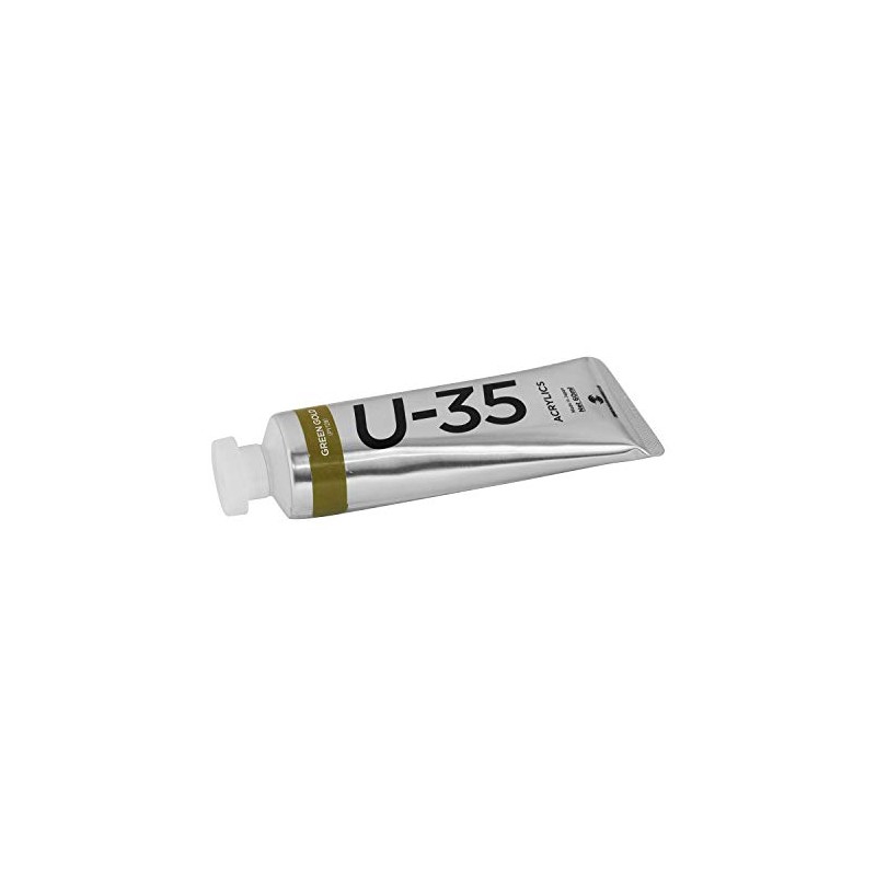 Turner Color U-35 Acrylics Green Gold 60ml UA060562