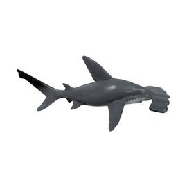 Deluxebase Mini Animal Adventure Replica - Hammerhead Shark from Small sized realistic toy figure that makes an ideal sealife animal toy for kids
