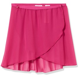 Capezio Chiffon Wrap Skirt CAD800 Mulberry (Large)